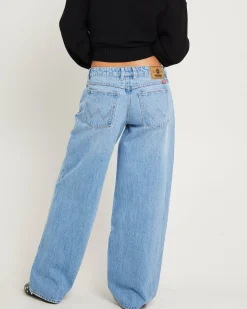 Low Farrah Baggy Denim Jeans Blue River
