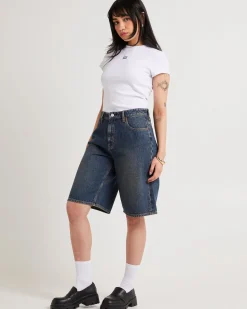 Low Slouch Relaxed Denim Jorts