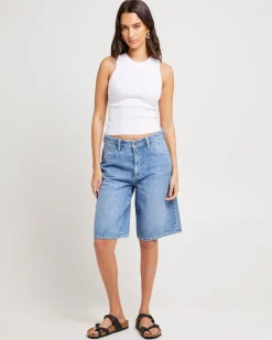 Low Stevie Relaxed Denim Jorts