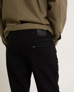 L-Three Straight Denim Jeans New Black
