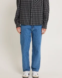 L-Three Straight Denim Jeans Satisfaction Indigo