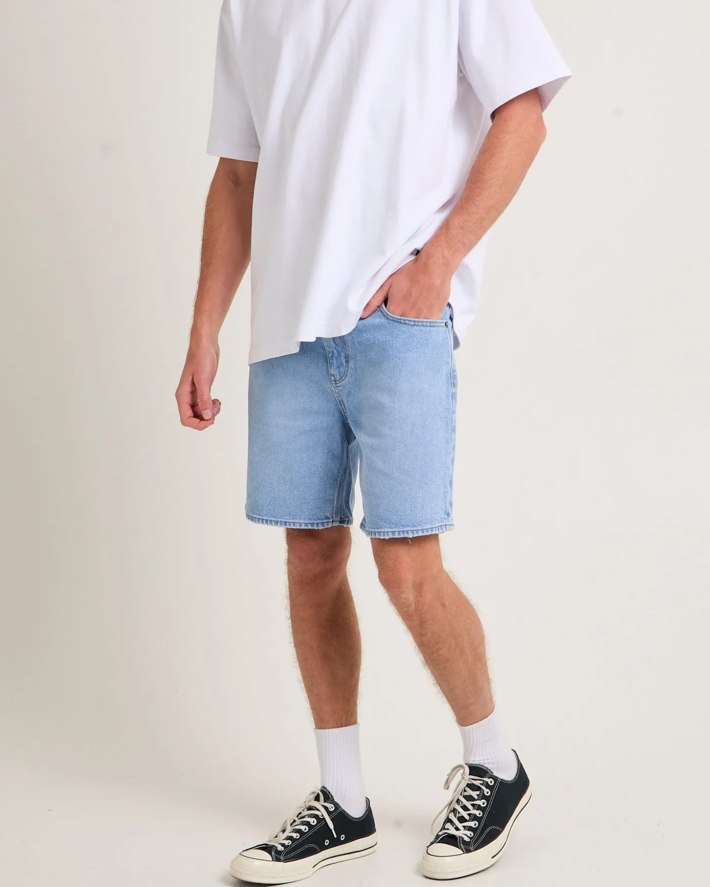 L-Two Slim Denim Shorts