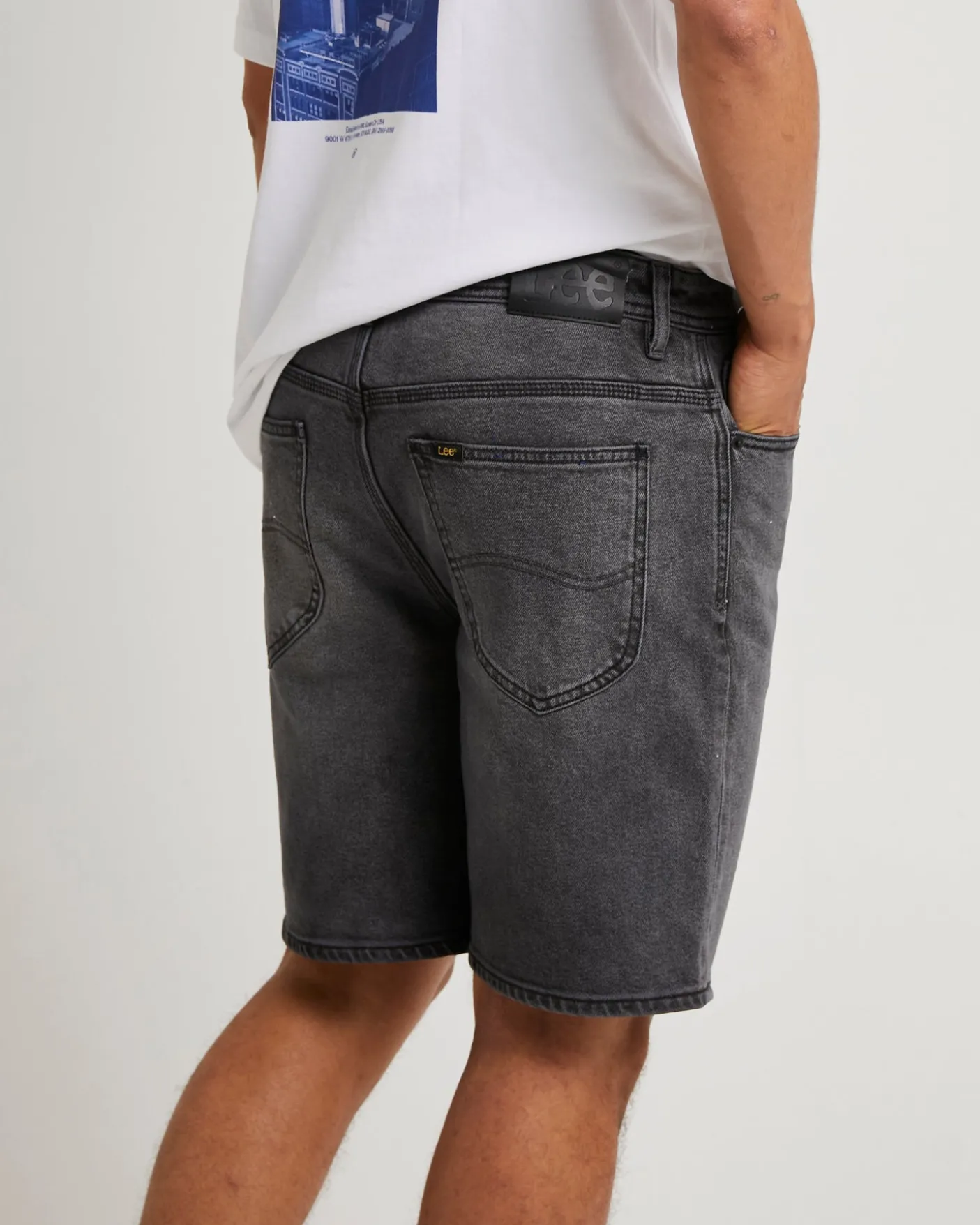 L-Two Slim Denim Shorts