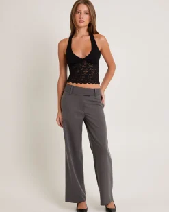 Lucia Baggy Low Rise Pants