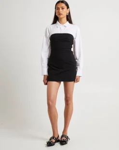 Luna Strapless Corset Dress