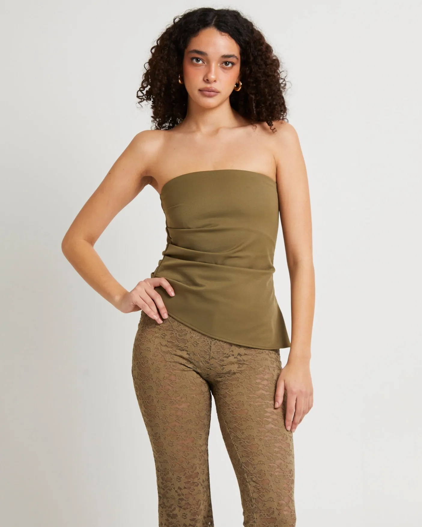 Luna Strapless Corset Top
