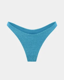 Lurex Cheeky Bikini Bottom