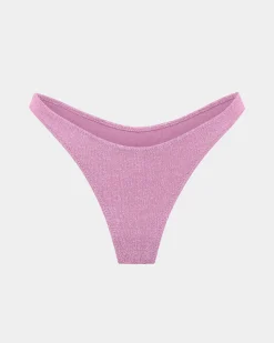 Lurex Cheeky Bikini Bottom