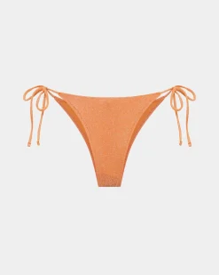 Lurex Tie Side Bikini Bottom