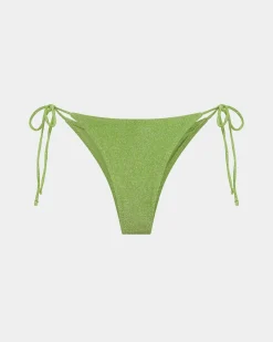 Lurex Tie Side Bikini Bottom