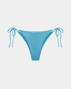 Lurex Tie Side Bikini Bottom
