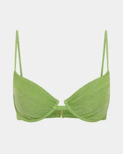 Lurex Underwire Bikini Top