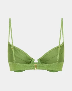 Lurex Underwire Bikini Top