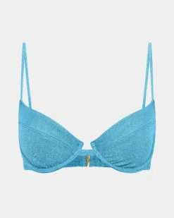 Lurex Underwire Bikini Top