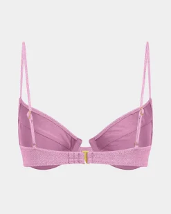 Lurex Underwire Bikini Top