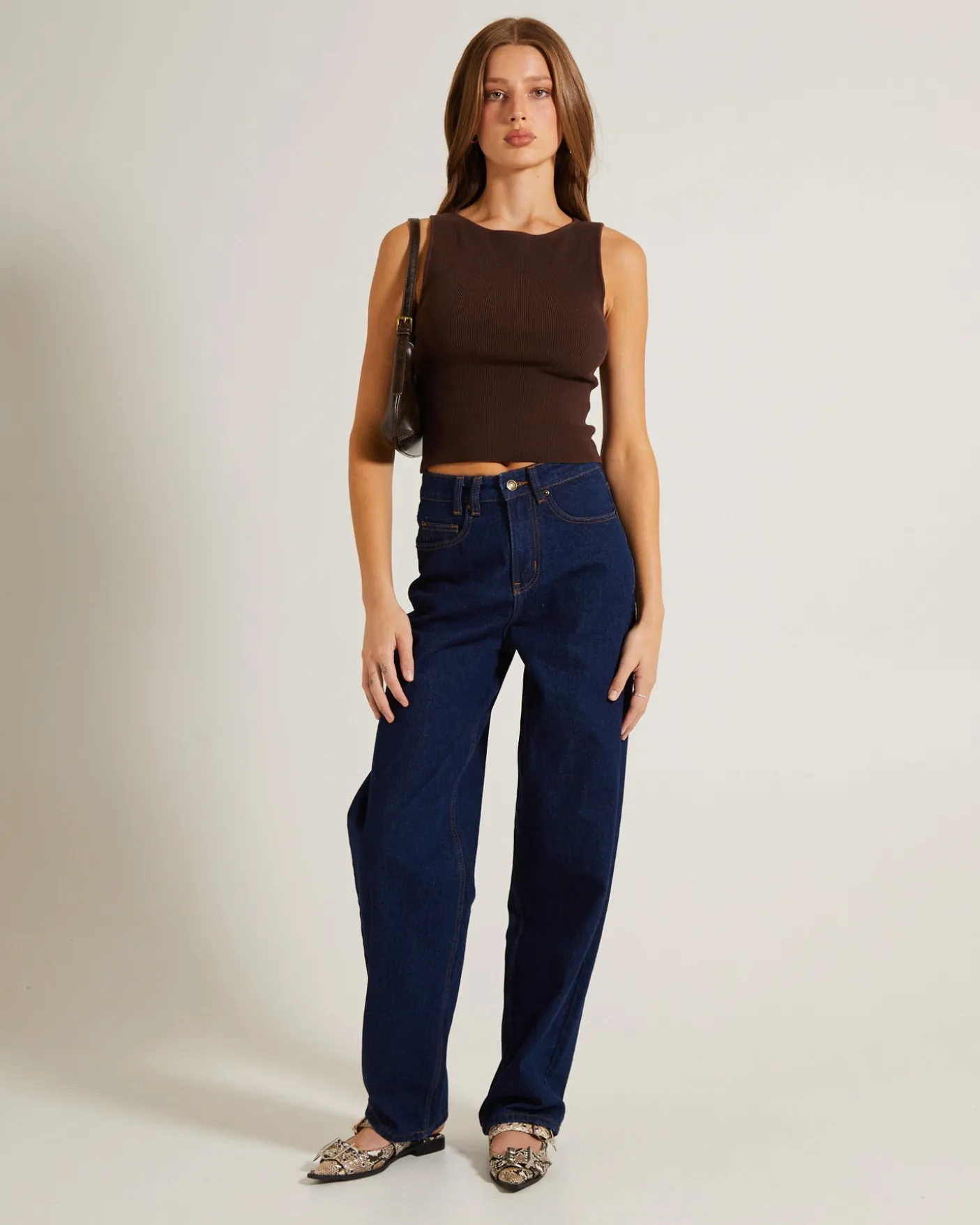 Luxe Knit Slim Fit Tank Top
