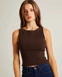 Luxe Knit Slim Fit Tank Top