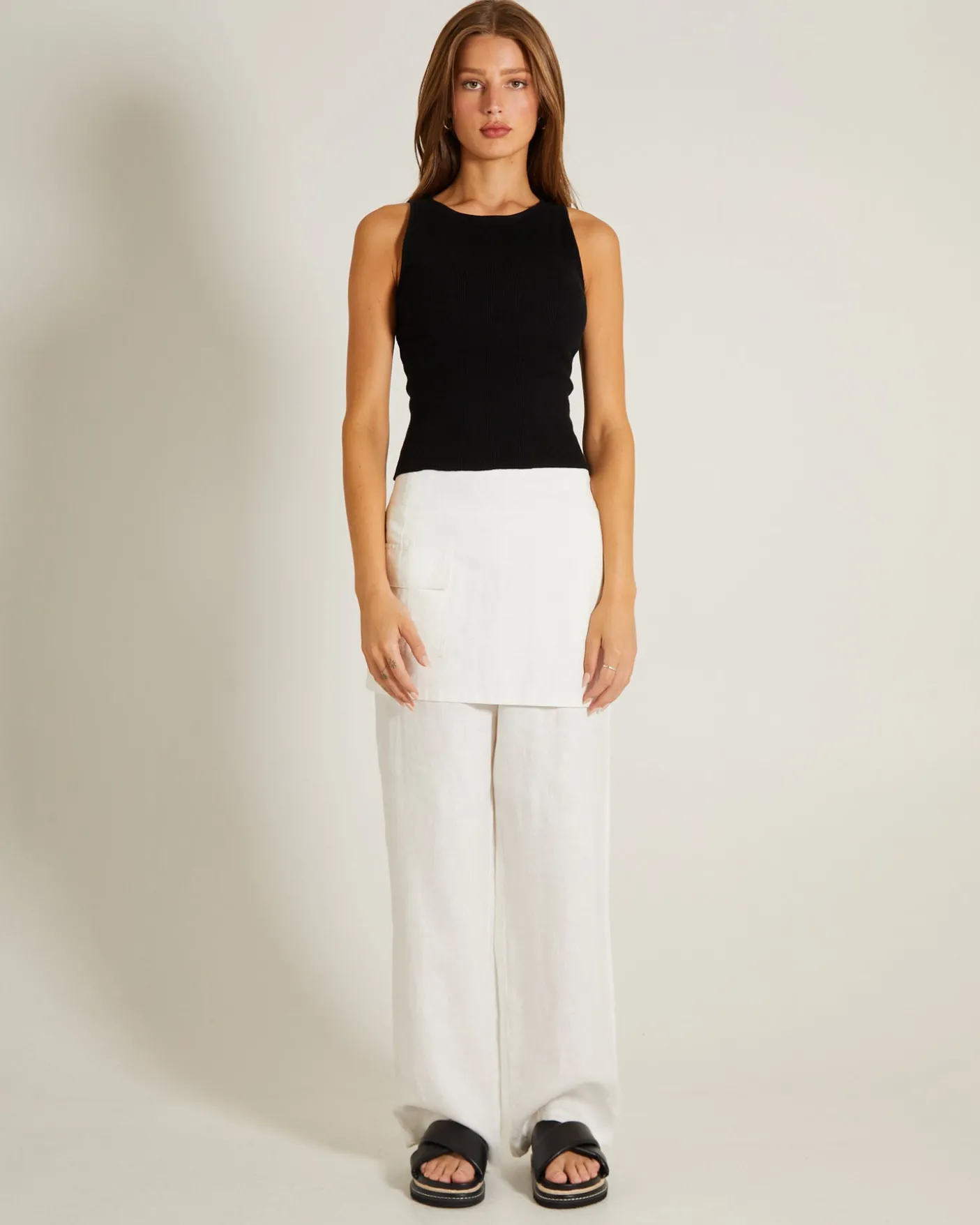 Luxe Knit Slim Fit Tank Top