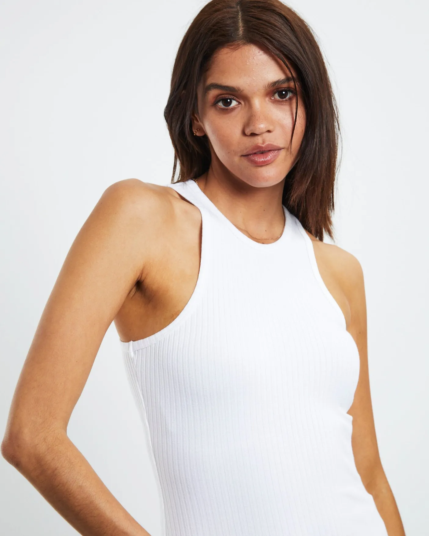 Luxe Rib Tank Top