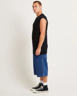 Lydo Net Knit Vest in Black