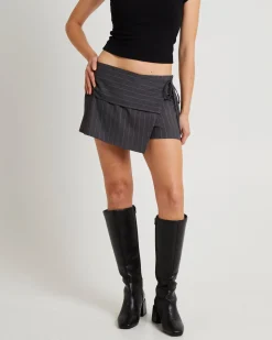 Maeve Tailored Wrap Skort