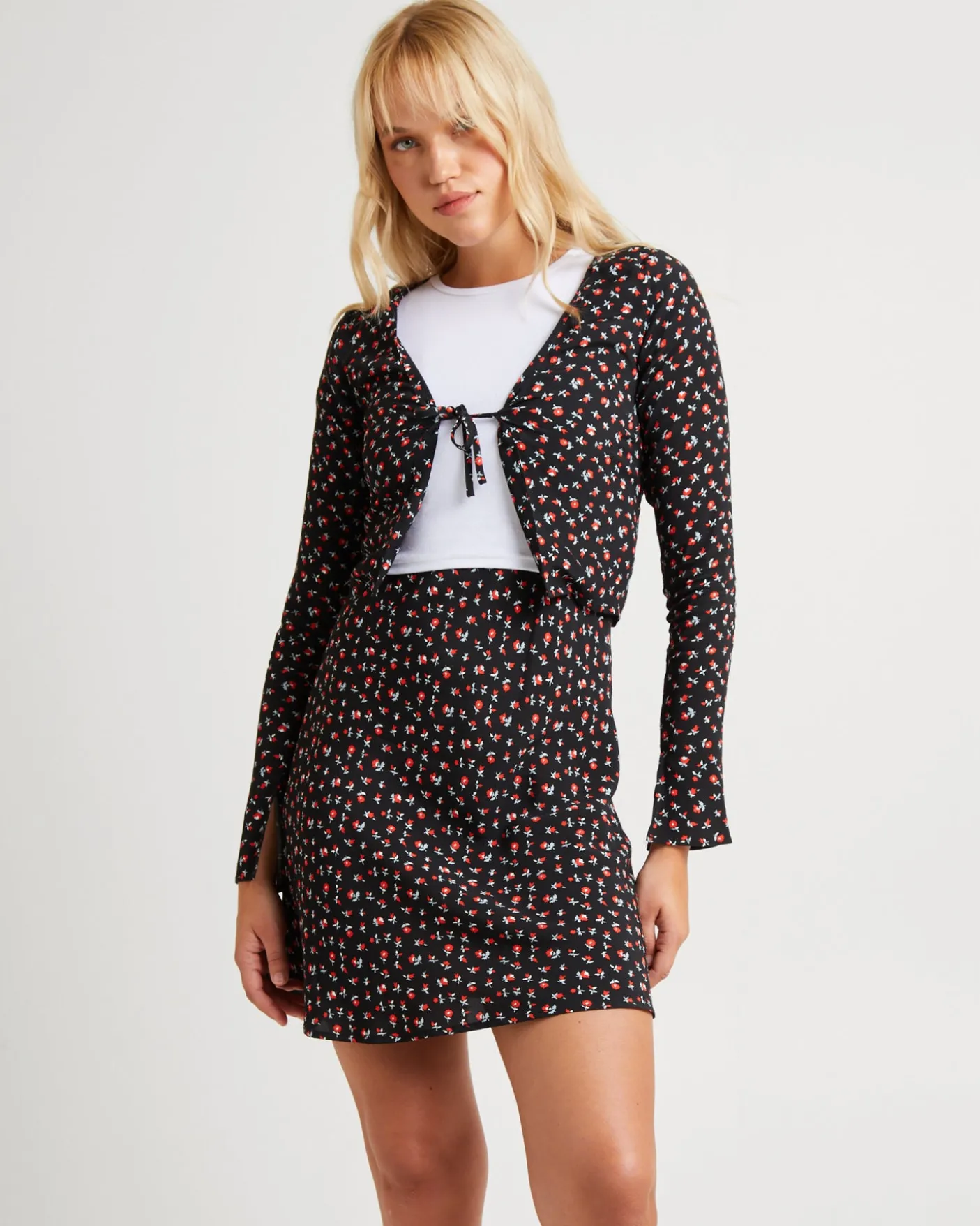 Maggie Top Alpine Floral