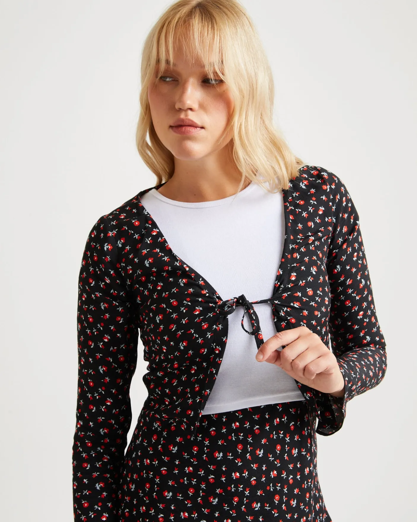 Maggie Top Alpine Floral