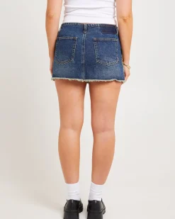 Manilla Denim Mini Skirt