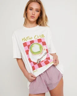 Matcha Club Boyfriend T-Shirt