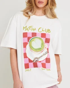 Matcha Club Boyfriend T-Shirt