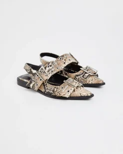 Matilda Sandals Snake Skin