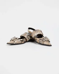 Matilda Sandals Snake Skin