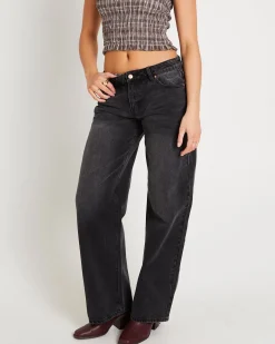 Maylee Low Rise Relaxed Denim Jeans