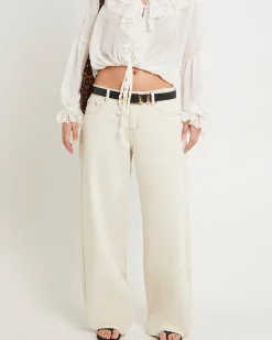 Maylee Low Rise Relaxed Denim Jeans