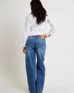 Maylee Low Rise Relaxed Denim Jeans