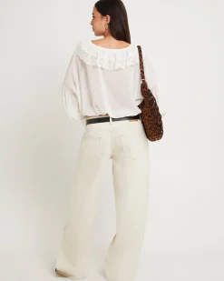 Maylee Low Rise Relaxed Denim Jeans