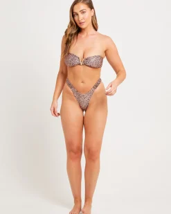 Mega V Strapless Bandeau Bikini Top