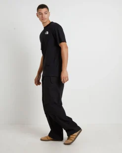 Mens Short Sleeve Box NSE T-Shirt in TNF Black/TNF White