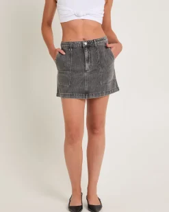 Mercer Denim Mini Skirt