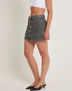 Mercer Denim Mini Skirt
