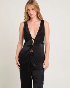 Meredith Tie Top