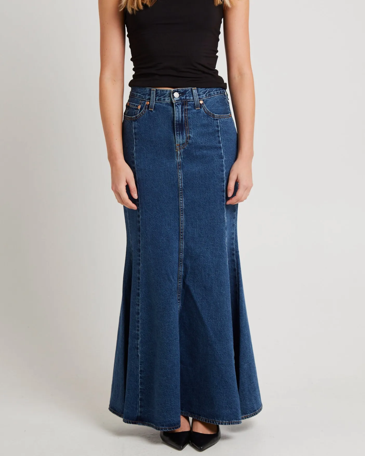 Mermaid Denim Skirt Enchantment