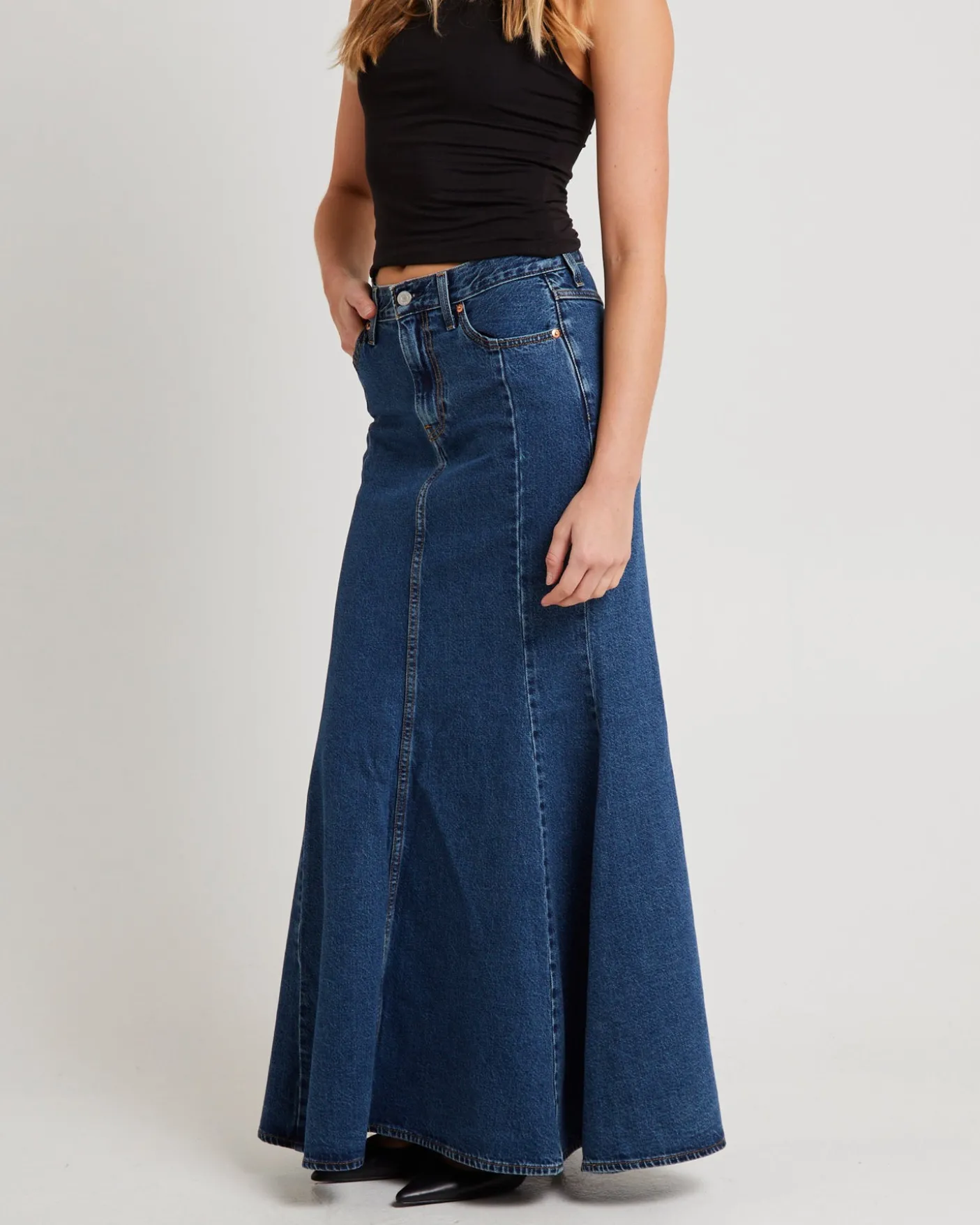 Mermaid Denim Skirt Enchantment