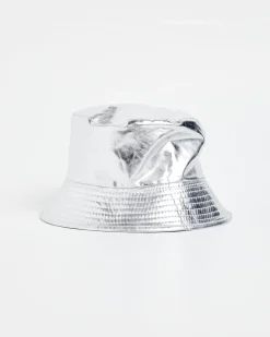 Metallic Bucket Hat