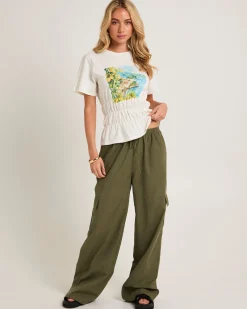 Mia Drap Cargo Pants