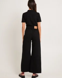 Miami Denim Flared Jumpsuit