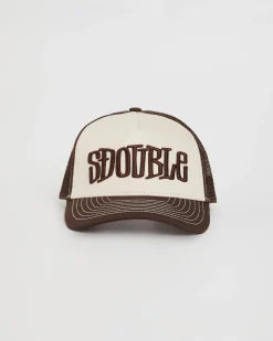 Mid-Block Curved Peak Trucker Cap