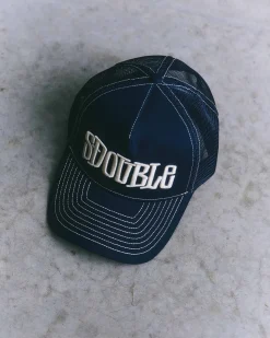 Mid-Block Curved Peak Trucker Cap