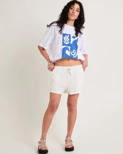 Mila Linen Blend Shorts