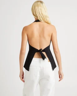 Miley Twist Front Halter Top